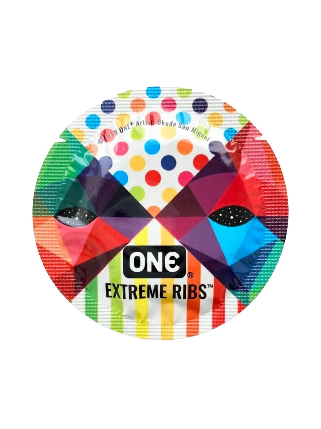 Презервативи One Extreme Ribs 3 шт.