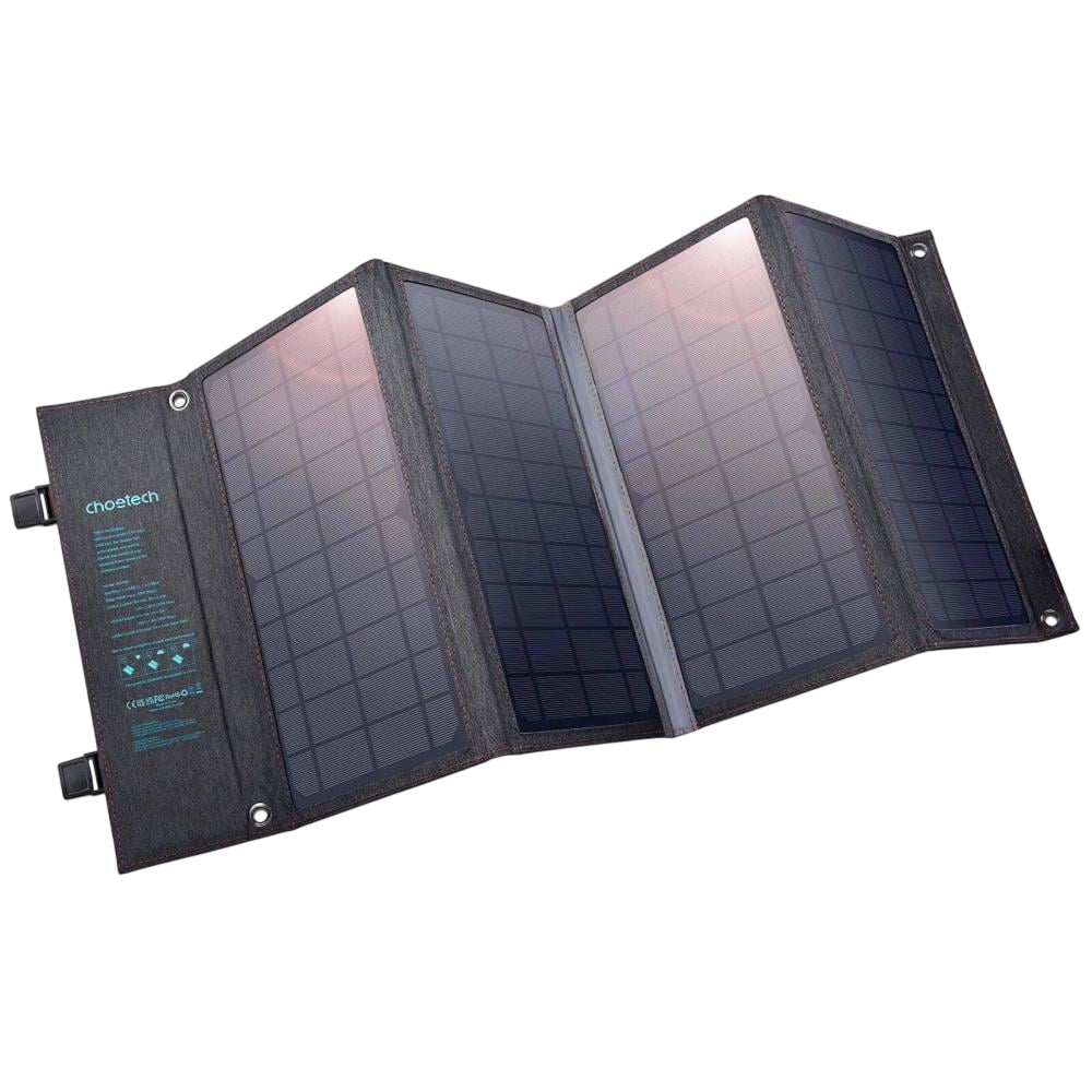 Зарядная станция Choetech портативная солнечная 36W (2340647484)