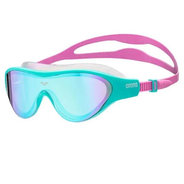 Окуляри для плавання Arena THE ONE MASK JR MR OFSM Бірюзово-фіолетовий (009274-100)