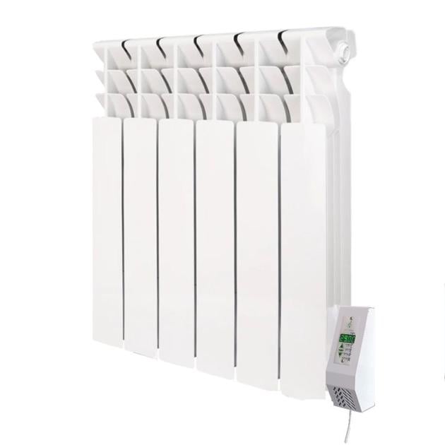 Електрорадіатор настінний ECOTEPLO з терморегулятором 6 секцій 13 м2 650 Вт (29694520)