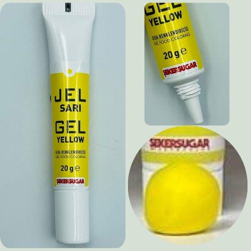 Краситель гелевой SekerSugar 20 г Желтый (25022091) - фото 3 Краситель гелевой SekerSugar 20 г Желтый (25022091) - фото 3