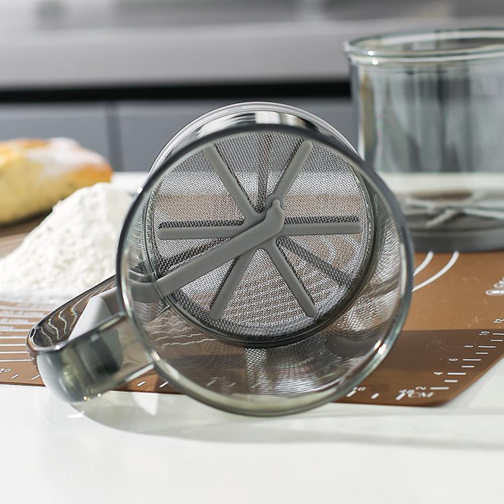 Кружка с ситом-просеивателем для муки 300 мл (PRSVMK-0816) - фото 3 Кружка с ситом-просеивателем для муки 300 мл (PRSVMK-0816) - фото 3