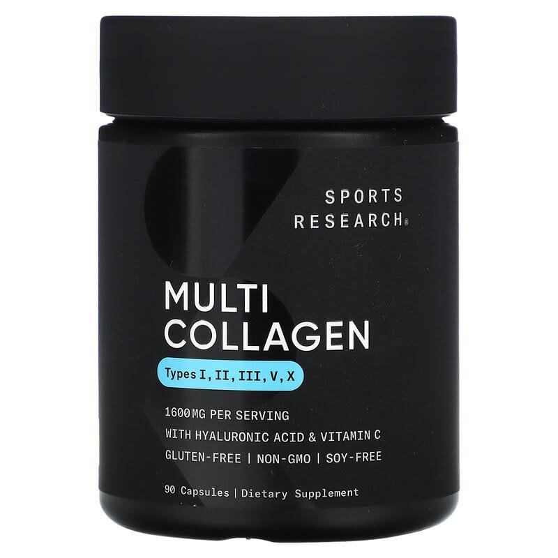 Колаген різних типів Sports Research Multi Collagen Complex 90 капсул (2846225417)