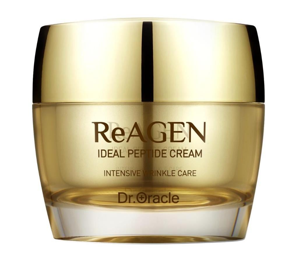 Крем з золотом та пептидами антивіковий Dr. Oracle Reagen Ideal Peptide Cream 50 мл (8809408731316)