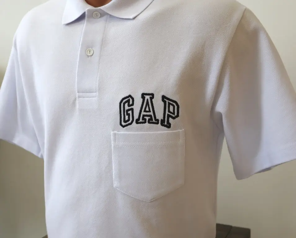 Футболка-поло мужская с вышивкой GAP лакоста М (0001829-M) - фото 5 Футболка-поло мужская с вышивкой GAP лакоста М (0001829-M) - фото 5