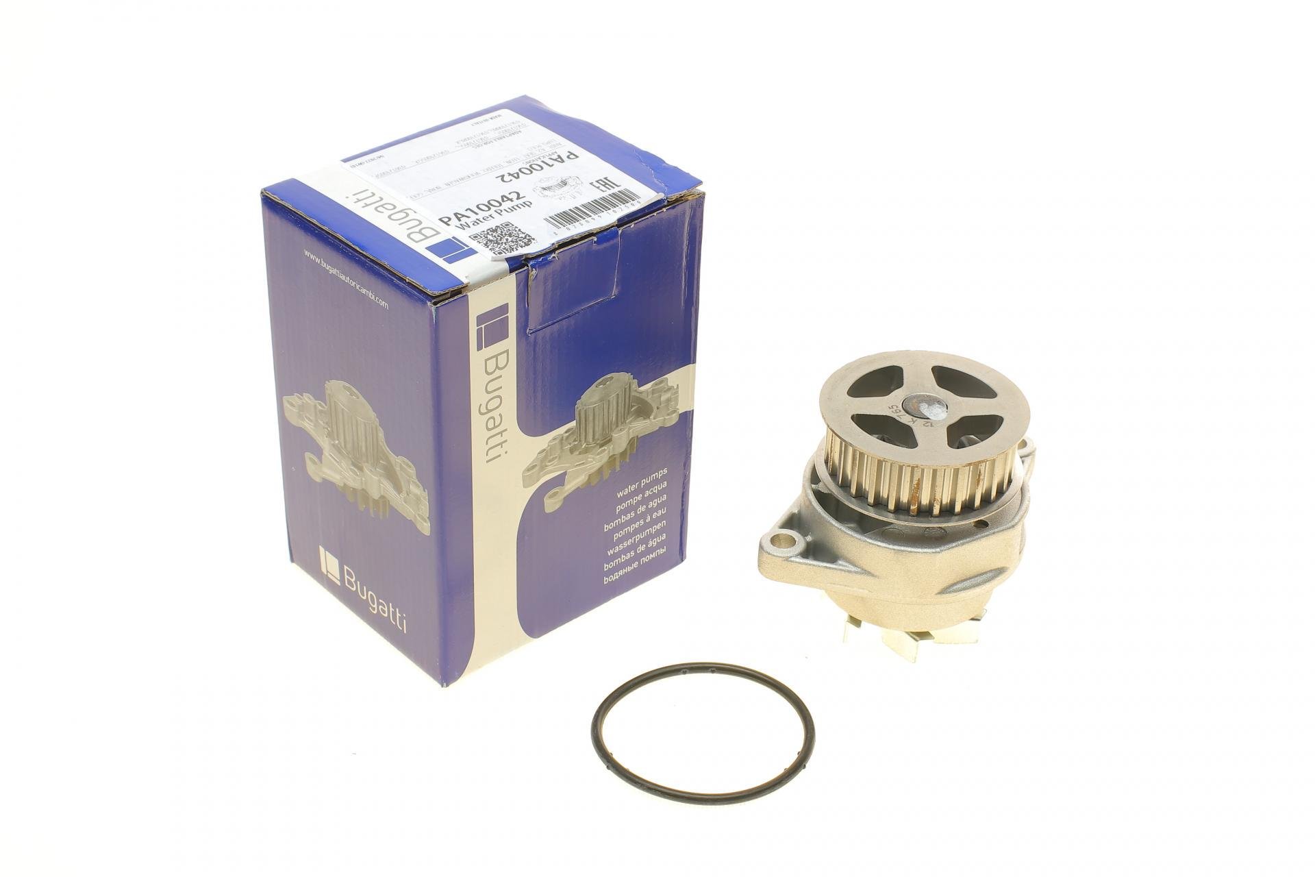 Помпа води Bugatti Audi A2/Seat Leon/Toledo/VW Golf/Jetta/Polo/Bora 1.6 16V/1.6FSI 98-05 B/B 7 лопастей (PA10042)