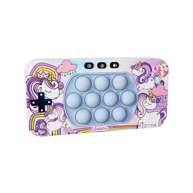 Интерактивная игрушка Quick Push Game Pop It Unicorn 200 уровней
