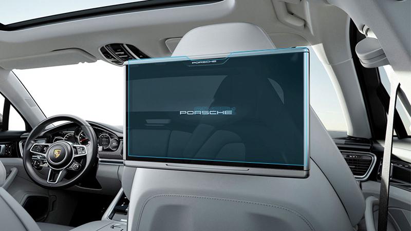 Защитное стекло Pixsel гибридное матовое для заднего монитора Porsche PANAMERA 11,4" 2017-2023