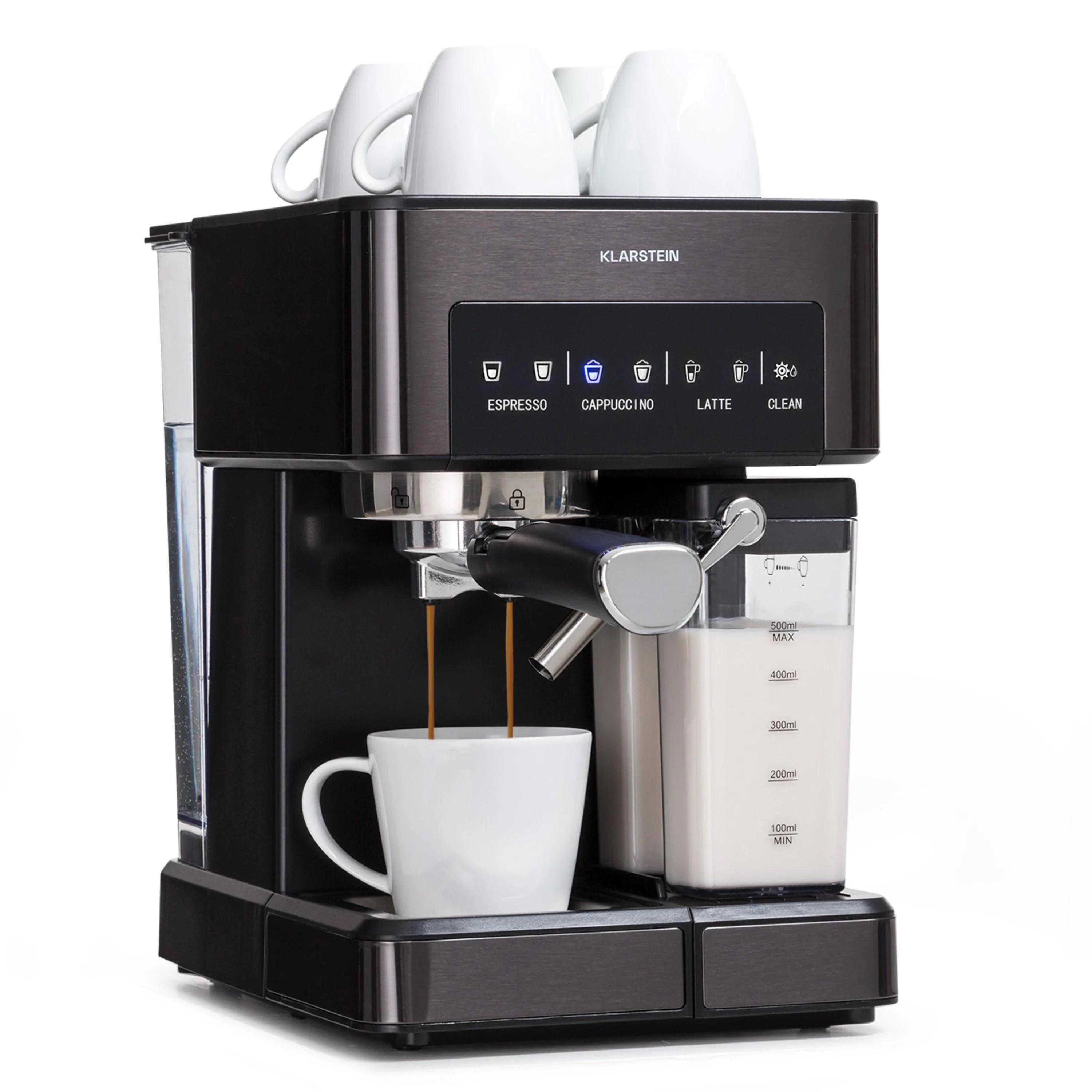 Кофеварка KLARSTEIN Arabica Comfort 1350W 20 бар (10041523)