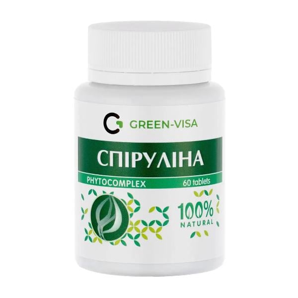 Спирулина Green Visa Спирулина 300мг 60 таб. (000027754) Спирулина Green Visa Спирулина 300мг 60 таб. (000027754)