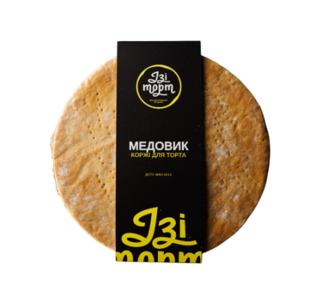 Коржи для торта ИЗИ ТОРТ Медовик 10 шт. и крошка 550 г (31466794)