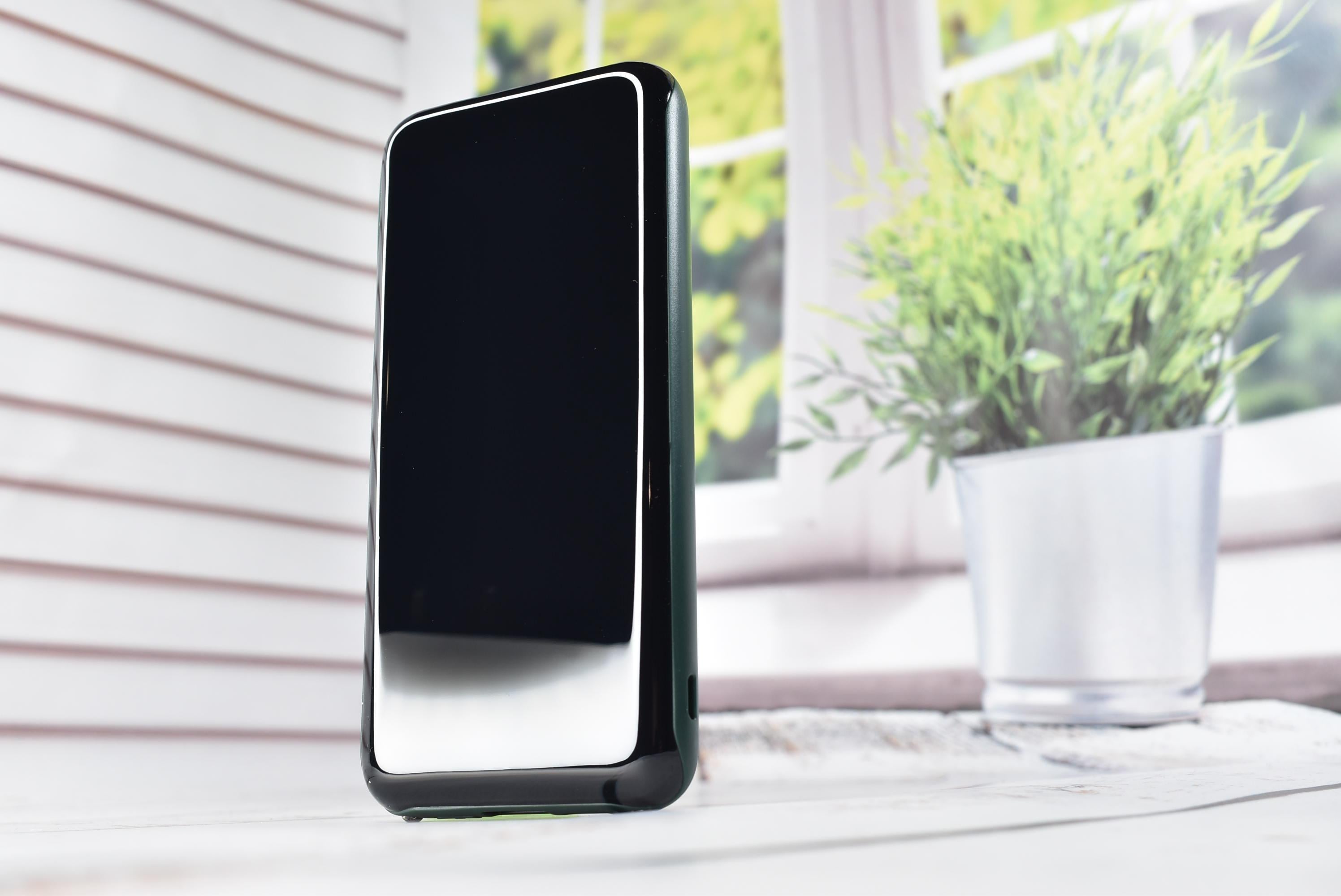 Повербанк KJ-215 10000 mAh 5В с фонариком Green