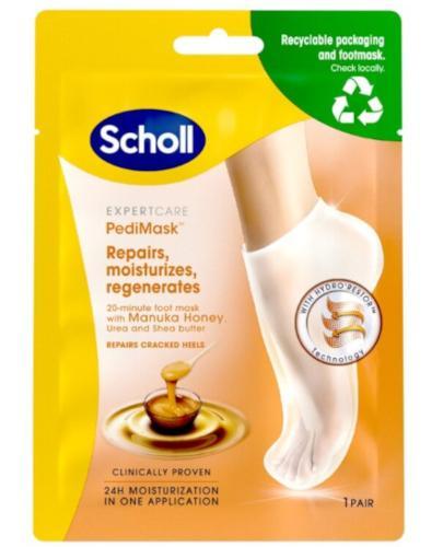 Маска-носочки для ног Scholl ExpertCare PediMask с медом манука питательная 1 пара (33972626)