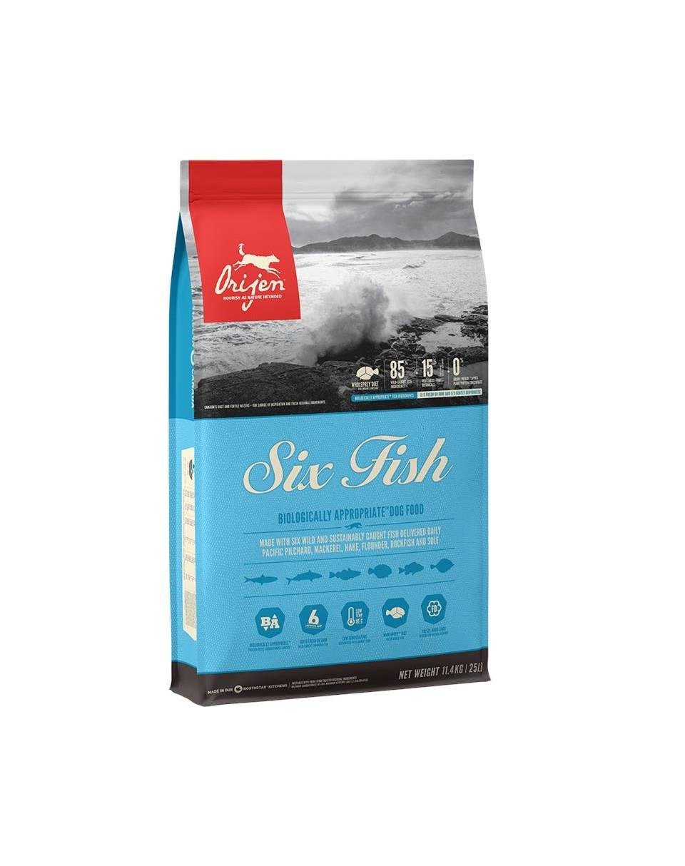 Корм сухий Orijen 6 Fish 11,4 кг