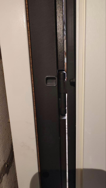 Двері вхідні Котедж рама ВІП терморозрив 2 мм 1200x2050 мм Антрацит (3682) - фото 9