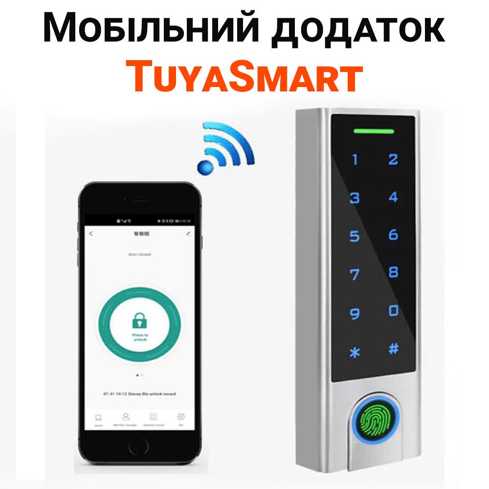 Умная биометрическая панель доступа USmart AC-01b с Bluetooth и сканером отпечатка пальца поддержка Tuya - фото 8 Умная биометрическая панель доступа USmart AC-01b с Bluetooth и сканером отпечатка пальца поддержка Tuya - фото 8