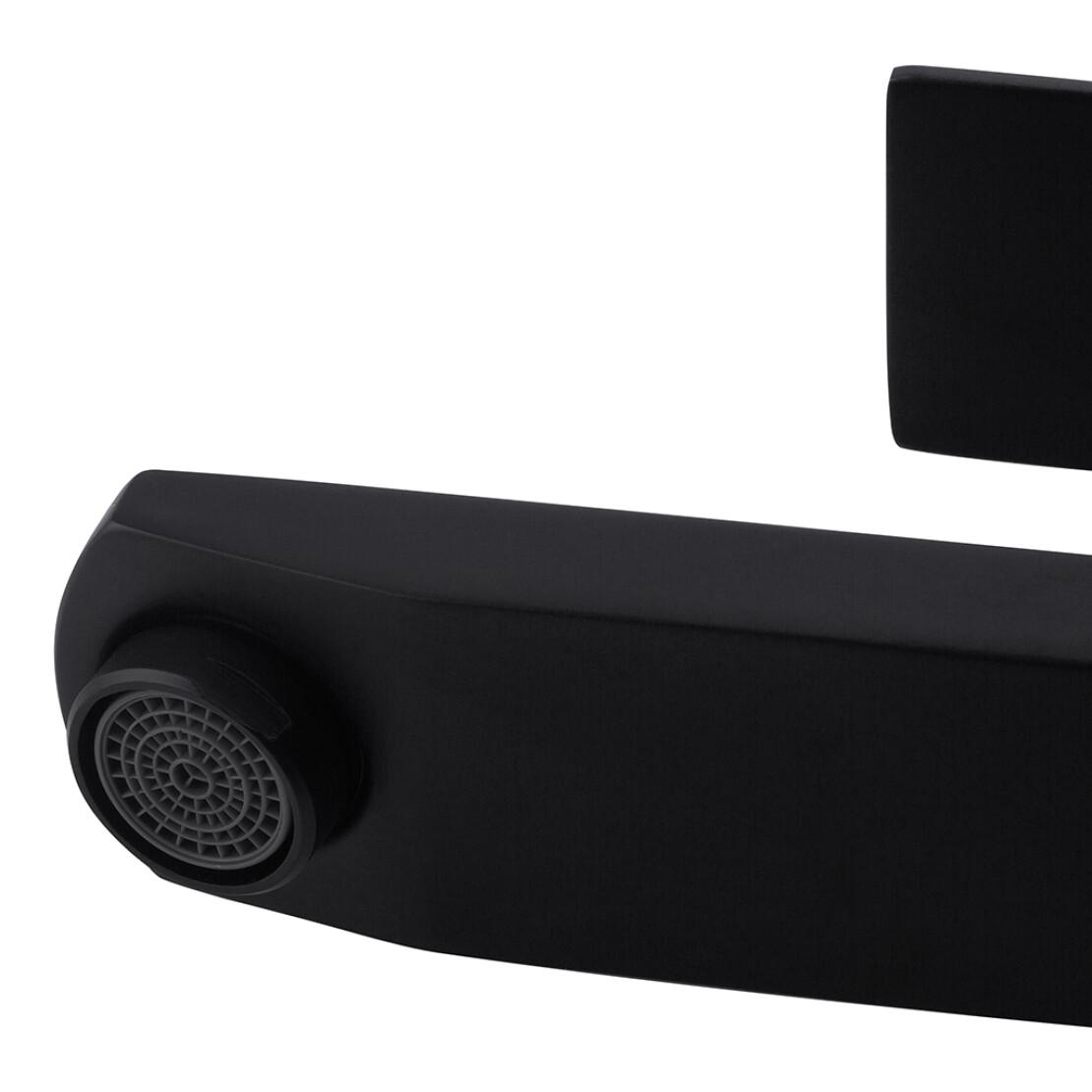 Смеситель для раковины Kroner KRP Edelstahl Kubus SCH010 Черный (CV023010) - фото 5 Смеситель для раковины Kroner KRP Edelstahl Kubus SCH010 Черный (CV023010) - фото 5