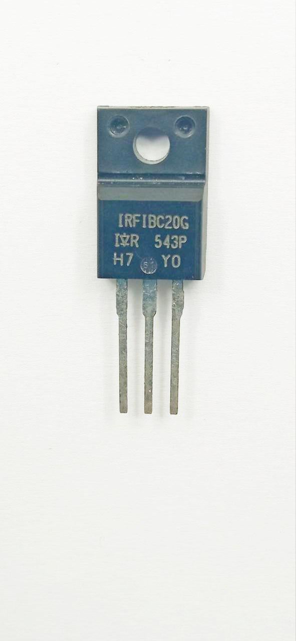Транзистор IRFIBC20G N-channel 6,8A 600V TO-220F (30159)