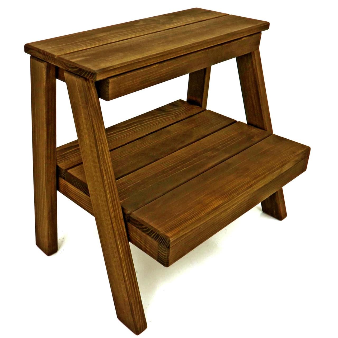 Скамейка-ступенька из дерева Палус Латте (ССТ-000416)