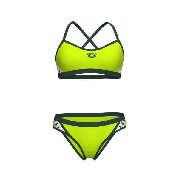 Купальник роздільний для жінок Arena ICONS BIKINI CROSS BACK SOLID Жен р. 42 Салатовий (005037-660 42) - фото 1 Купальник роздільний для жінок Arena ICONS BIKINI CROSS BACK SOLID Жен р. 42 Салатовий (005037-660 42) - фото 1