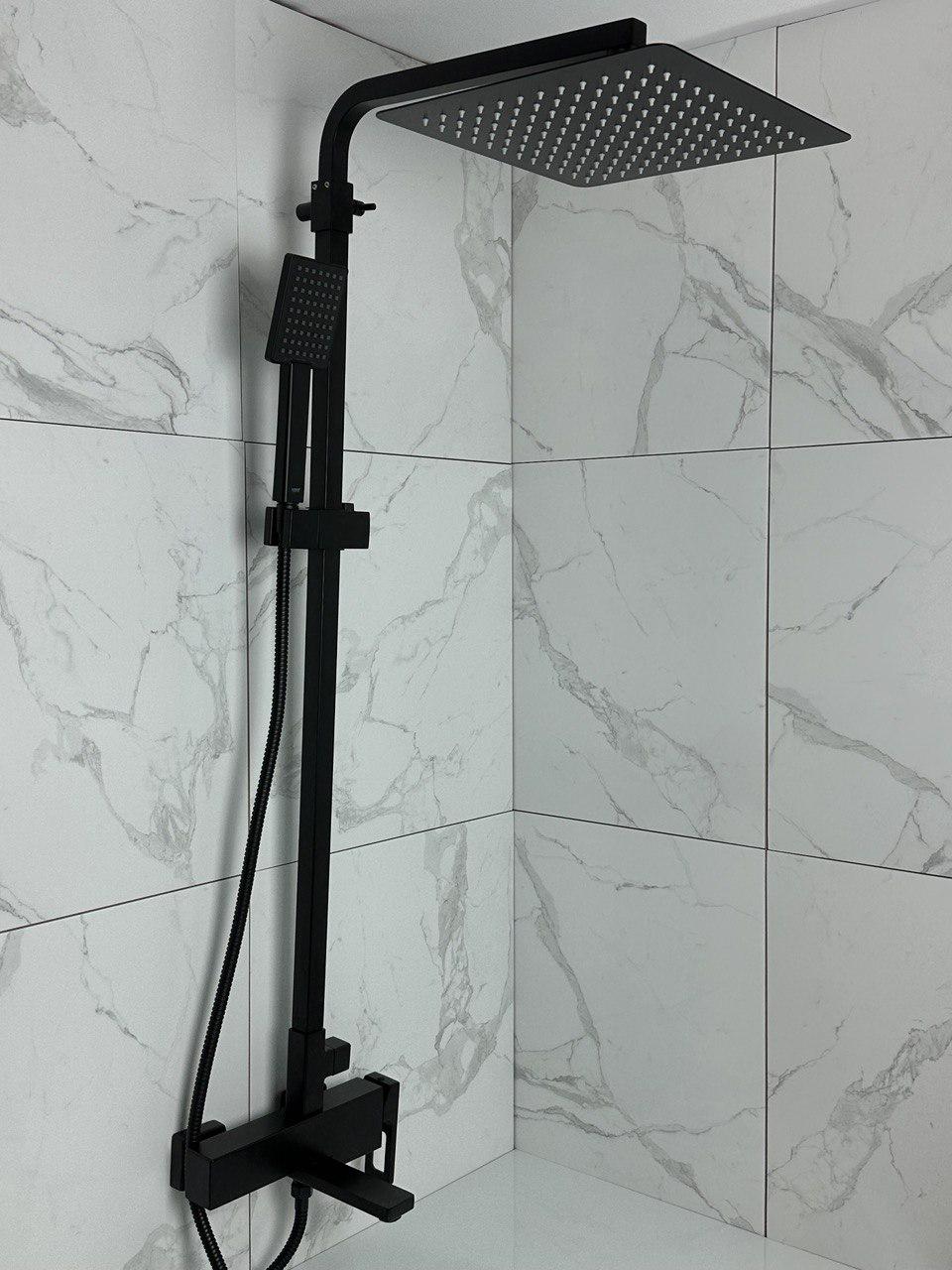 Душова колона із змішувачем Koer KB-56009-05 Чорний (18925790) - фото 8 Душова колона із змішувачем Koer KB-56009-05 Чорний (18925790) - фото 8