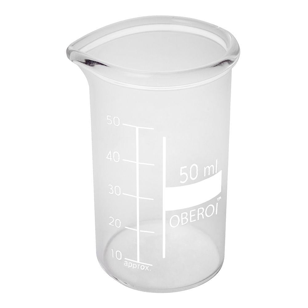 Стакан лабораторный с носиком и шкалой 50 мл (12525)