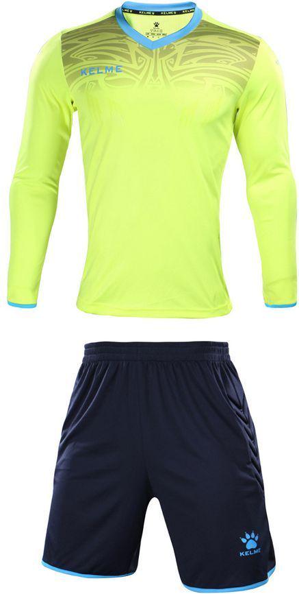 Форма вратарская Kelme ZAMORA 2XL Желто-черный (3871007.930)