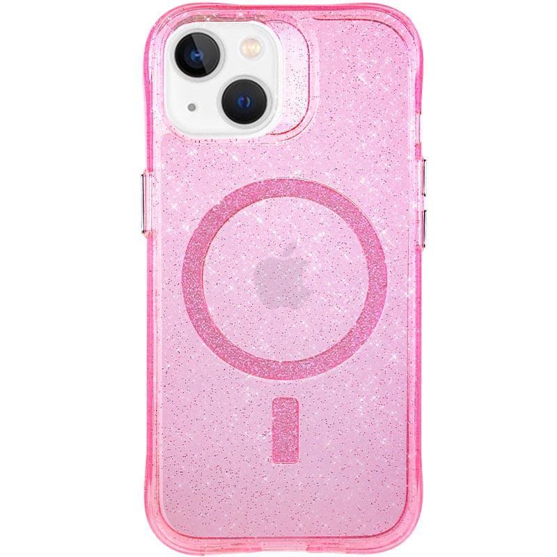 Противоударный Чехол TPU Radiance with MagSafe для Apple iPhone 14 (6.1") Pink