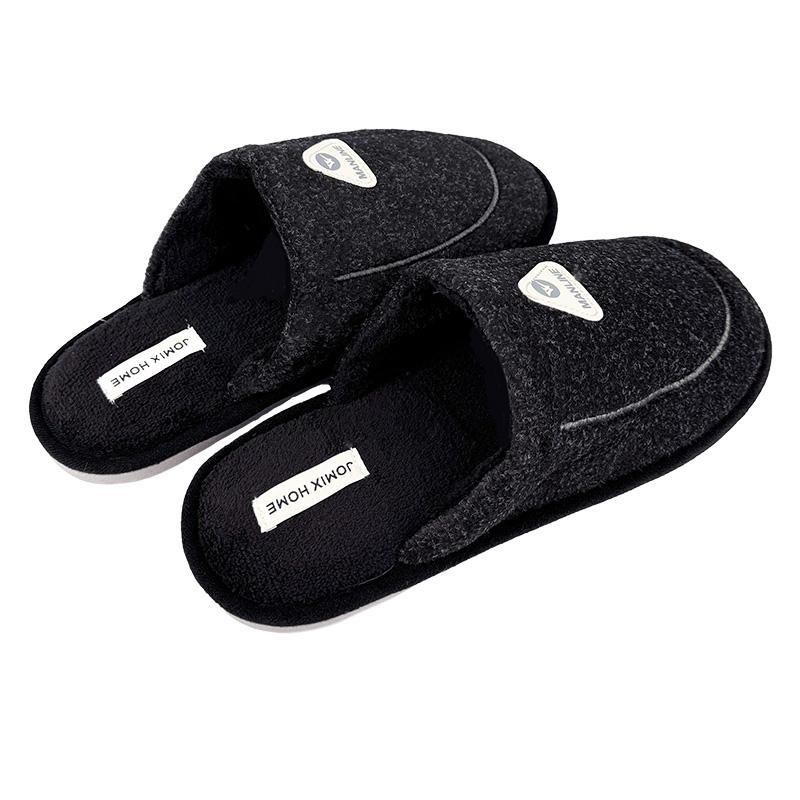 Кімнатні чоловічі капці Jomix 10253-1 p. 45 29 см Чорний - фото 4 Кімнатні чоловічі капці Jomix 10253-1 p. 45 29 см Чорний - фото 4