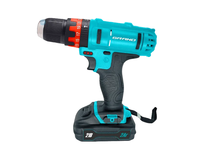 Шуруповерт-дрель аккумуляторная Grand ДА-21U/Li 21 В (11771766)