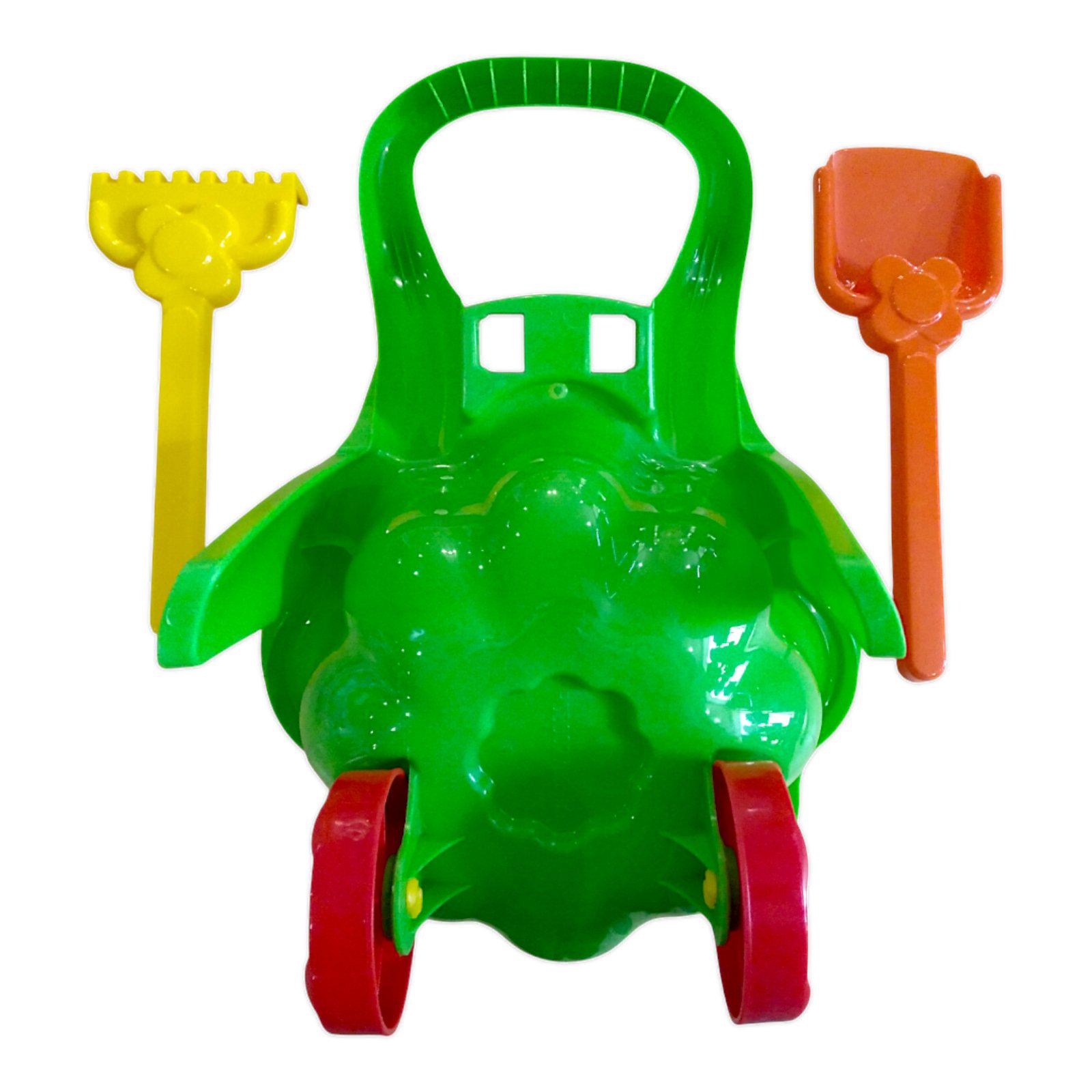 Дитяча тачка "Ромашка" Marmat Зелена - фото 5