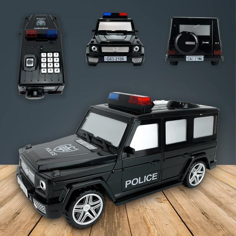 Копилка-сейф электронная Hammer машинка полиции с кодовым замком и сканером отпечатка пальца (9931459) - фото 2 Копилка-сейф электронная Hammer машинка полиции с кодовым замком и сканером отпечатка пальца (9931459) - фото 2