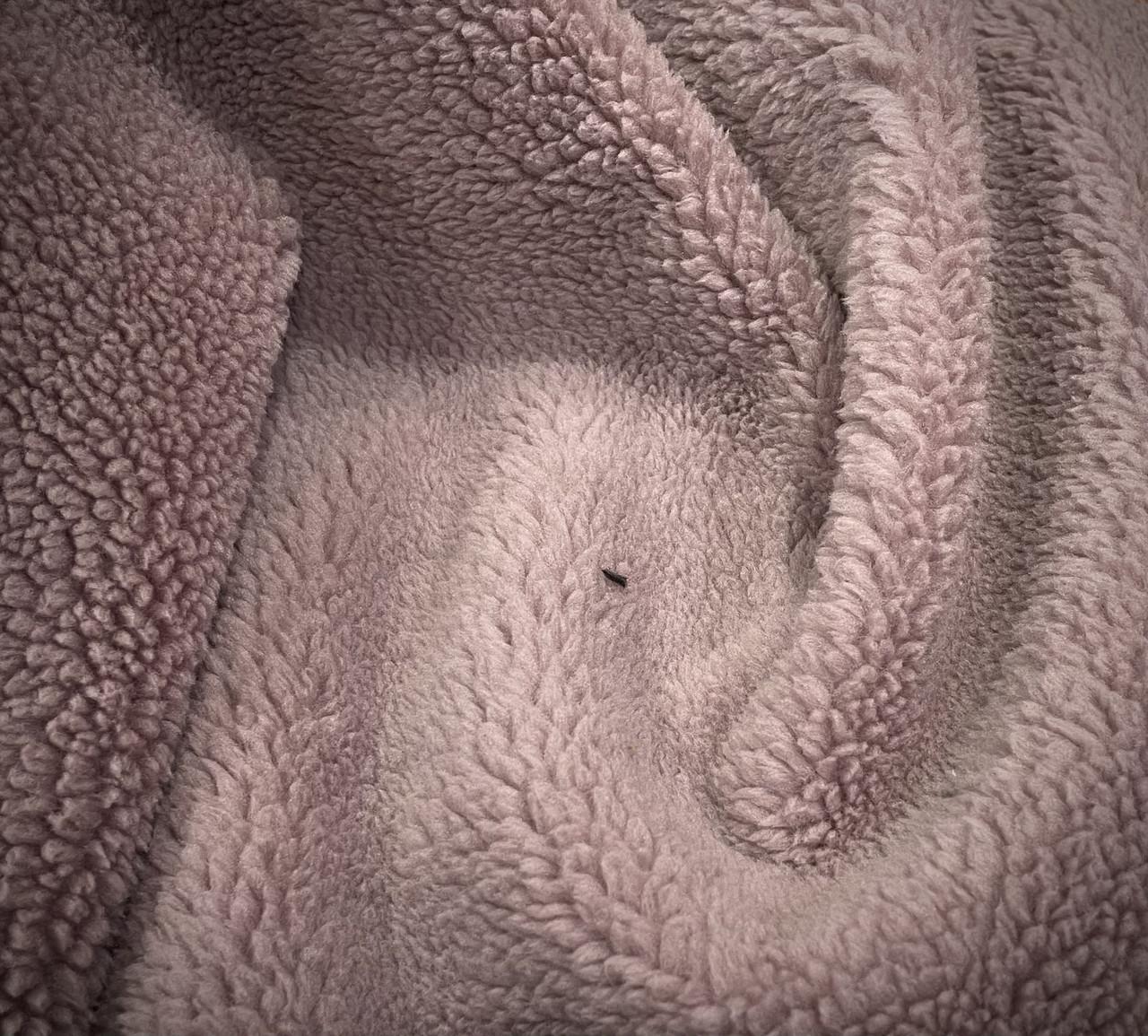 Ткань дубленка плюш Тедди пудровая (24479388) - фото 3 Ткань дубленка плюш Тедди пудровая (24479388) - фото 3