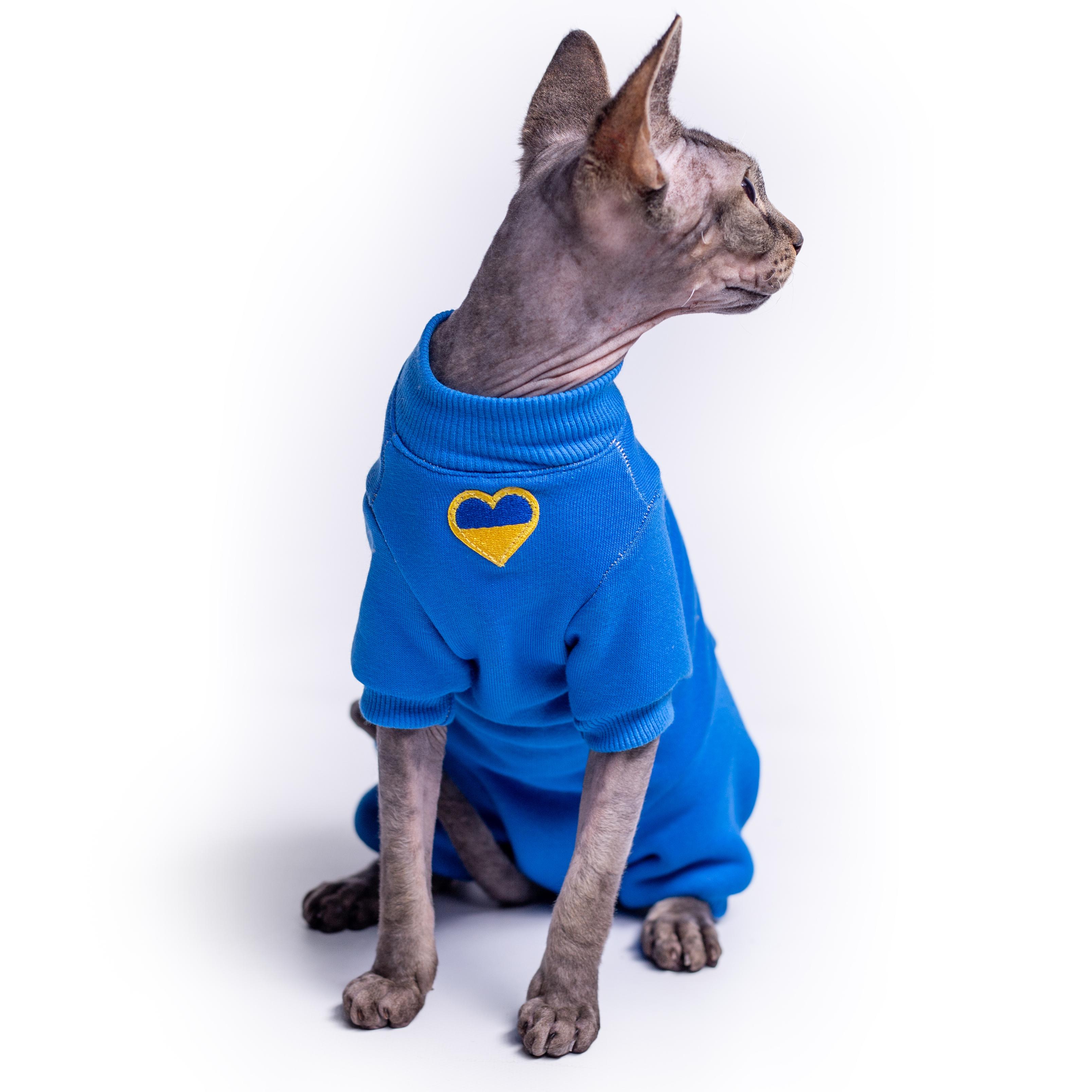 Боди-комбинезон для кошек утепленный Style Pets XXL Elektro (453XXL) - фото 2