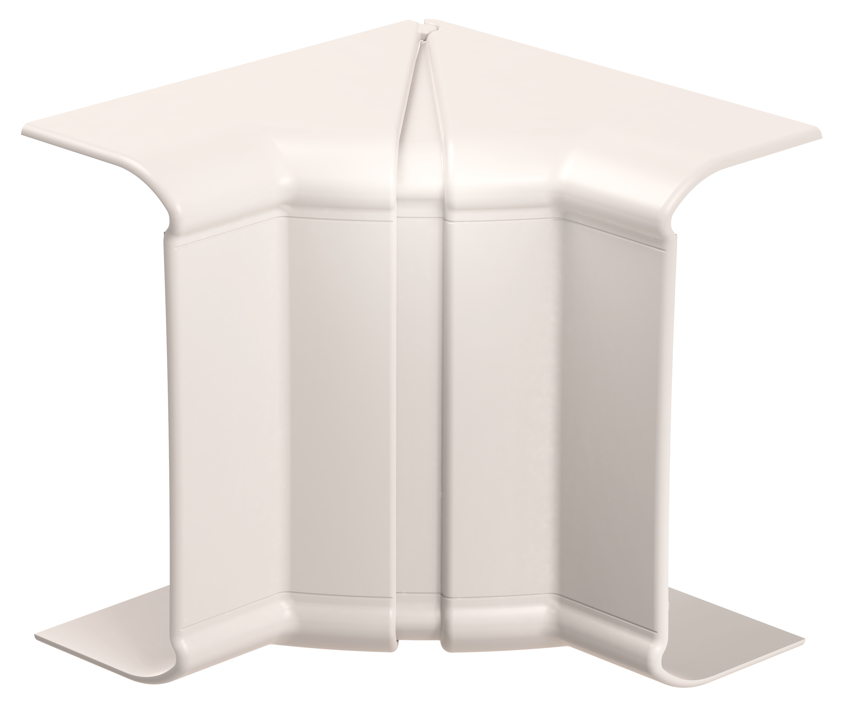 Угол внутренний UEC Праймер для короба 100x40 мм сменный ПВХ Белый (CKK-40D-X-100-040-K01)