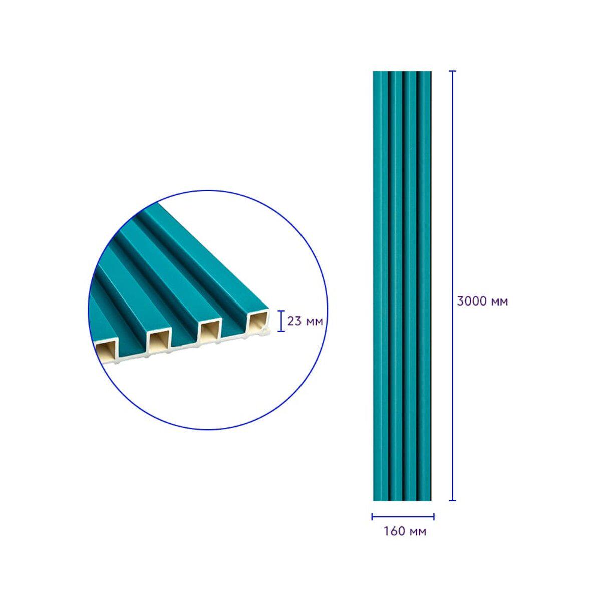 Рейка стеновая декоративная D 3000x160x23 мм (SW-00001863) - фото 3 Рейка стеновая декоративная D 3000x160x23 мм (SW-00001863) - фото 3