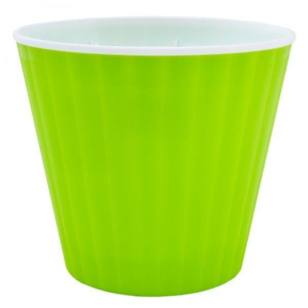 Горщик Алеана Ібіс 13х11,2 см Салатовий (4823044300693) - фото 1 Горщик Алеана Ібіс 13х11,2 см Салатовий (4823044300693) - фото 1