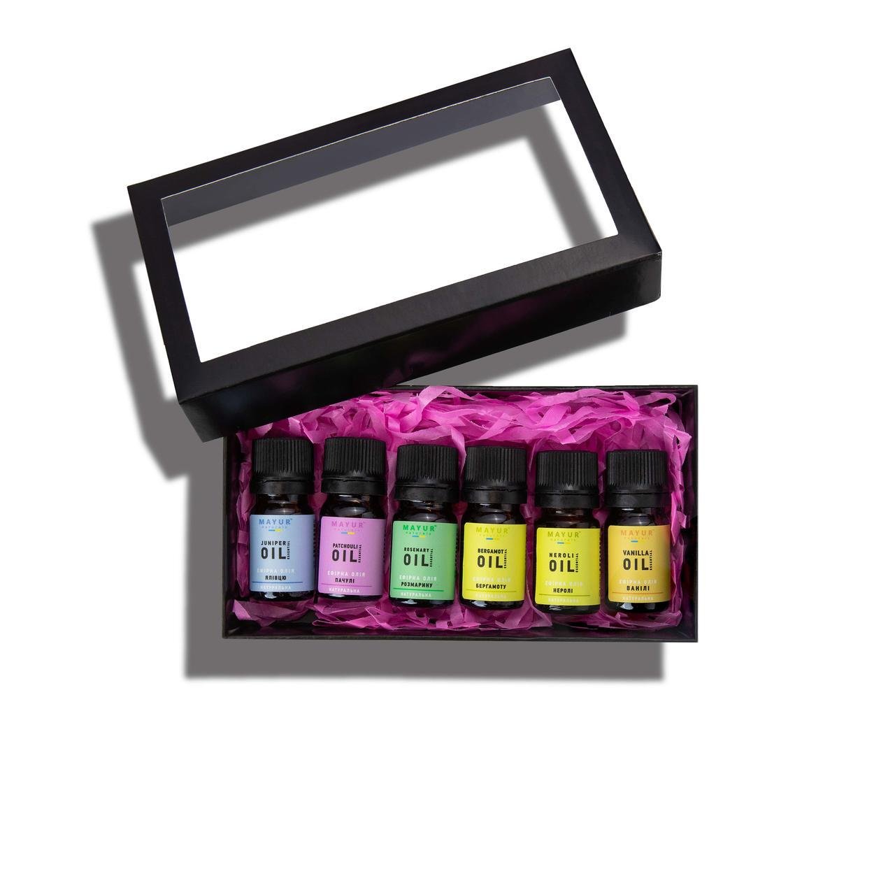 Набір ефірних олій для волосся тіла та ароматерапії Лісові трелі 35