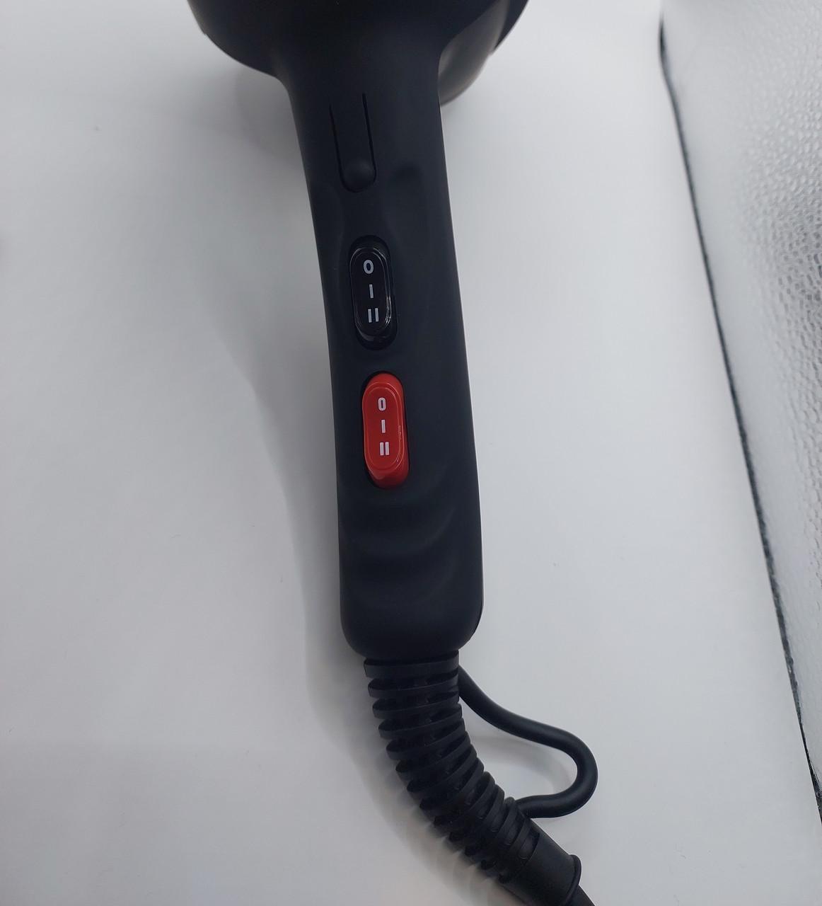 Фен професійний ДенІС professional 9998 ION 2800 вт Black (2091783669) - фото 8 Фен професійний ДенІС professional 9998 ION 2800 вт Black (2091783669) - фото 8