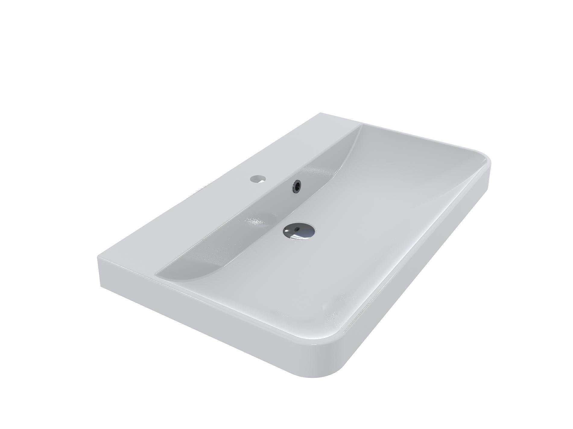 Умывальник для ванной комнаты Fancy Marble Carla 800 (3508101)