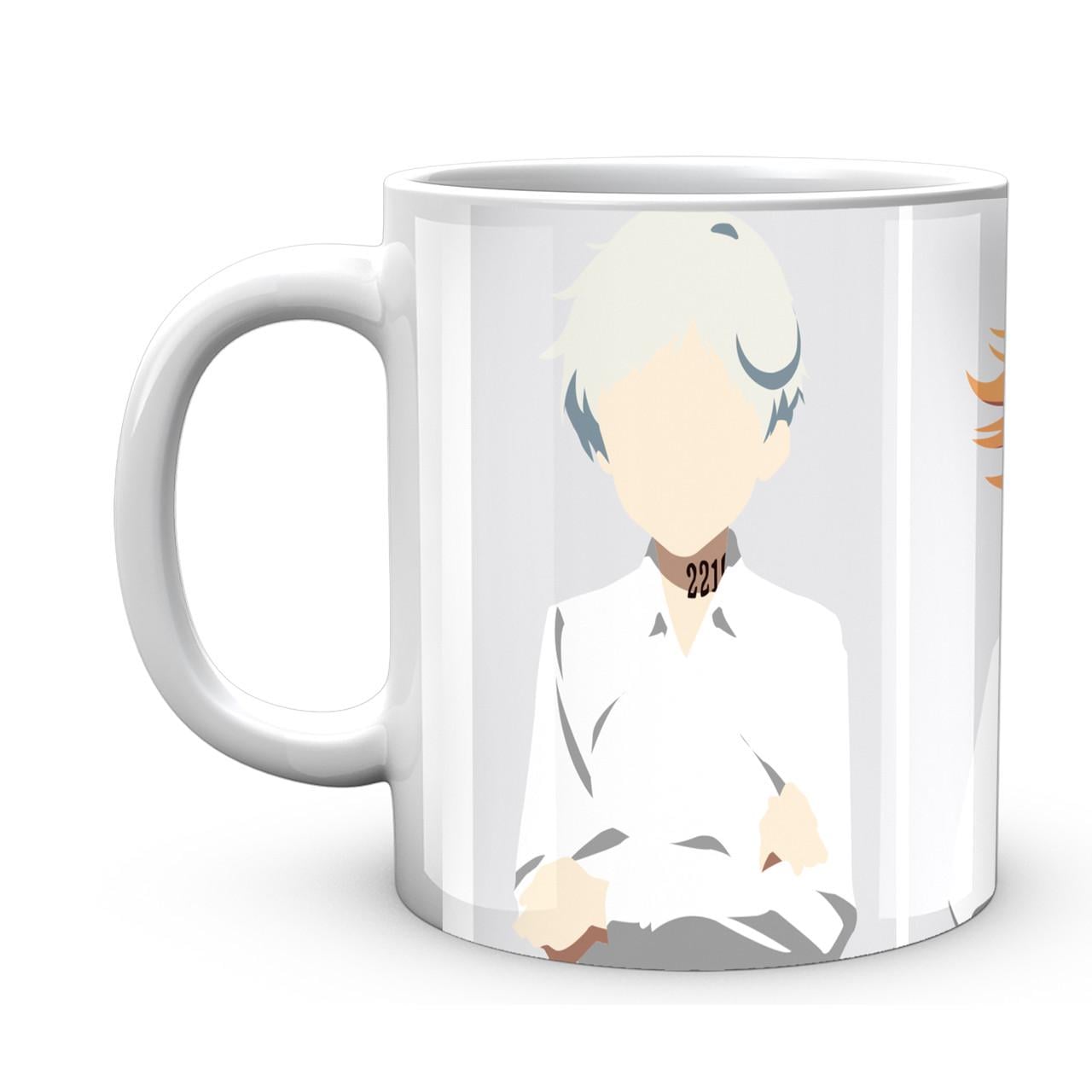 Чашка Gee! The Promised Neverland Обещанный Неверленд Норман/Эмма/Рей Глаза и номера NV 02.451