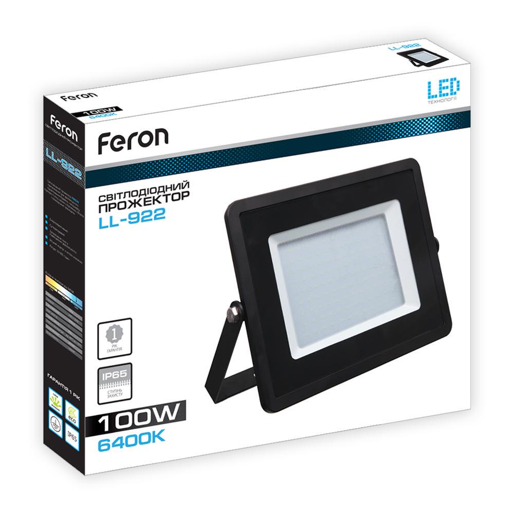 Прожектор светодиодный Feron LL-922 100W 6400K (27803173)