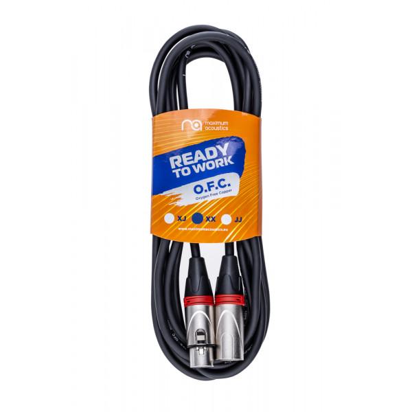 Кабель мікрофонний Maximum Acoustics MIC.XX3 OFC Red (52405)