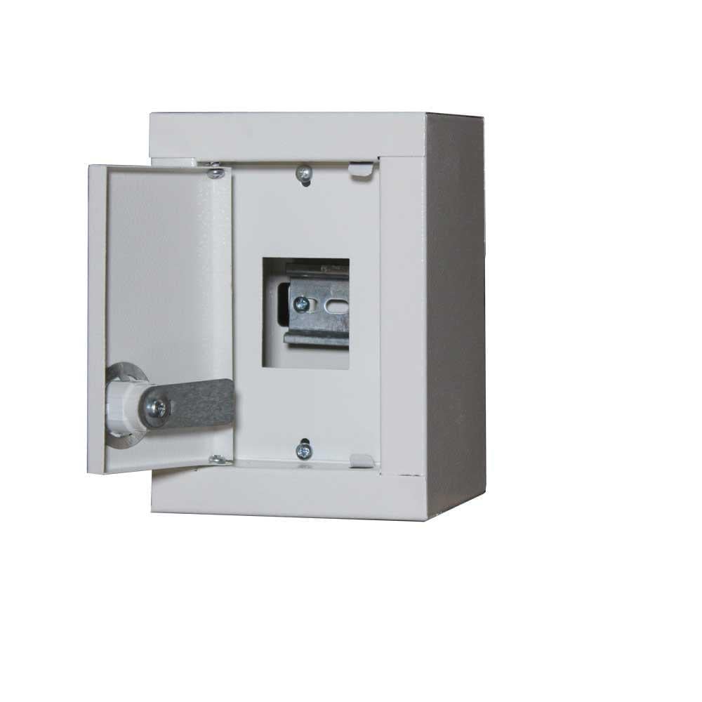 Щит розподільний E.NEXT STANDART 2 модулі IP31 навісний металевий 118х165х100 мм (ЩО-2Н ек.)