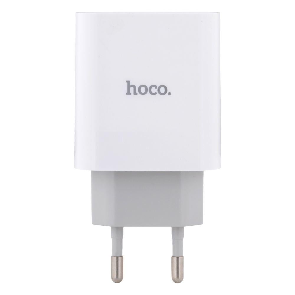 Зарядное устройство сетевое Hoco C80A PD 20W QC 3.0 White (29caa1-2151312) Зарядное устройство сетевое Hoco C80A PD 20W QC 3.0 White (29caa1-2151312)