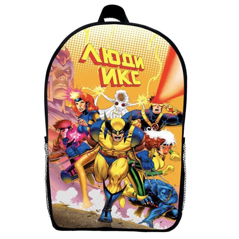 Школьный рюкзак детский X-men 01 Люди Икс 29х21х9 см 5 л Черный (2447623936)