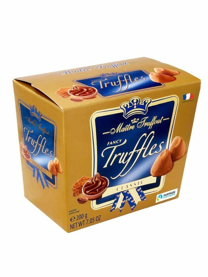 Шоколадные конфеты трюфели Maitre Truffout Truffles Classic 200 г Шоколадные конфеты трюфели Maitre Truffout Truffles Classic 200 г