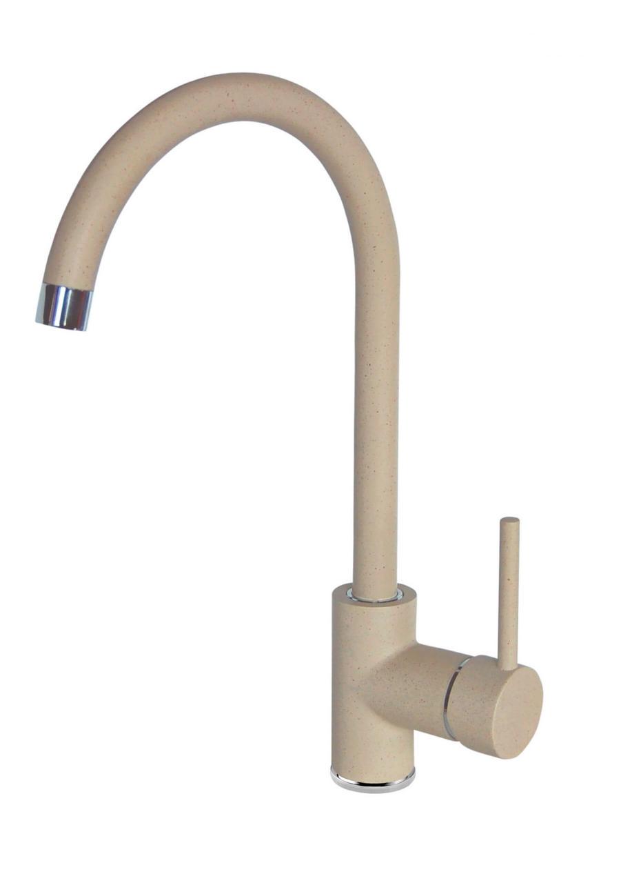 Смеситель кухоний Wasabi BEW 762M высокий Песчаный (27879345)