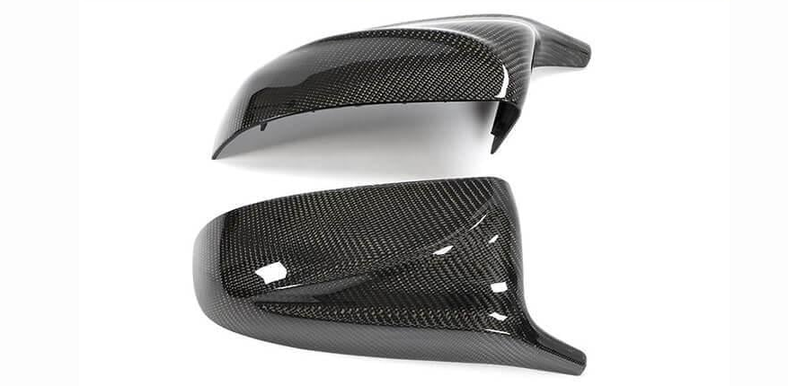 Накладки на зеркала DDCarbon для BMW X6 E-71 2008-2014 карбон (146182)