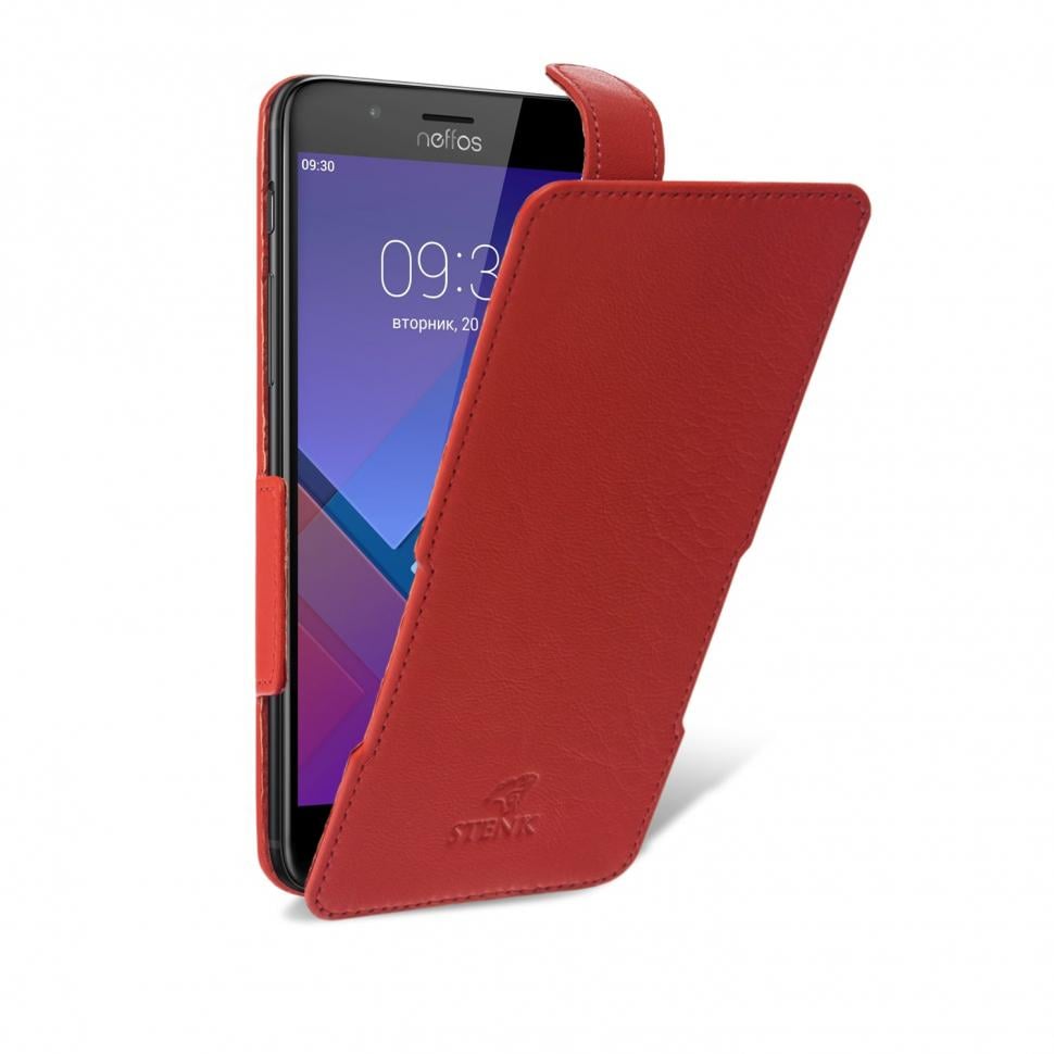Чехол флип Stenk Prime для TP-Link Neffos N1 Красный (62750)